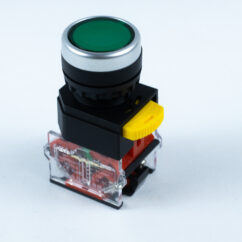 Botão de start máquina laser